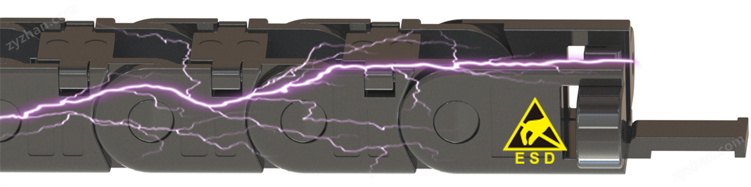 抗靜電微型可打開電纜拖鏈C31E.10